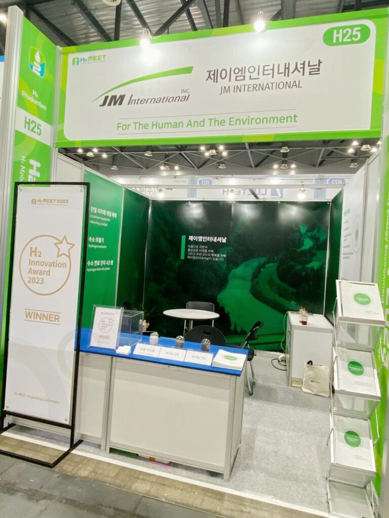 JM International Inc. H2 MEET Booth